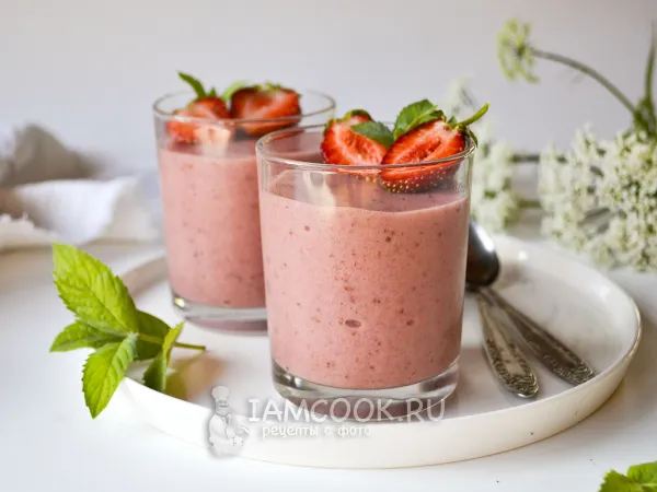 Фото блюда: Клубничный мусс с манкой