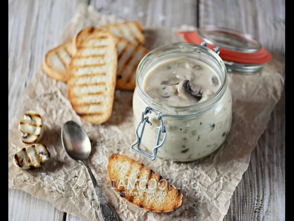 Фото блюда: Грибы в сметанном соусе