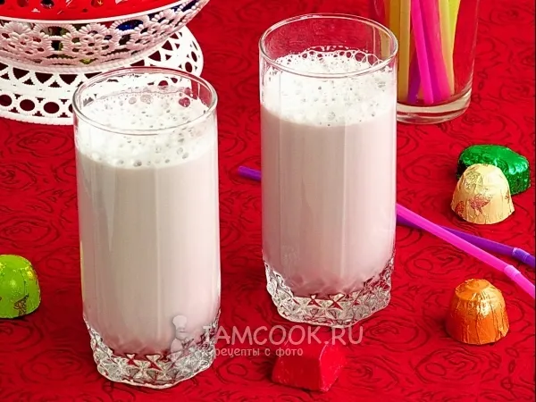 Фото блюда: Эгг-ног «Малиновый»