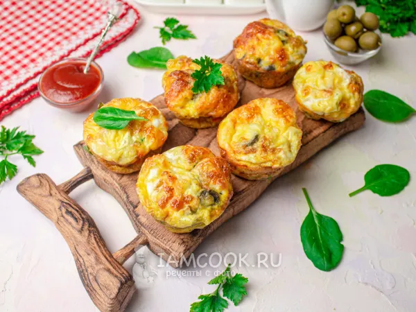 Фото блюда: Мини-омлеты