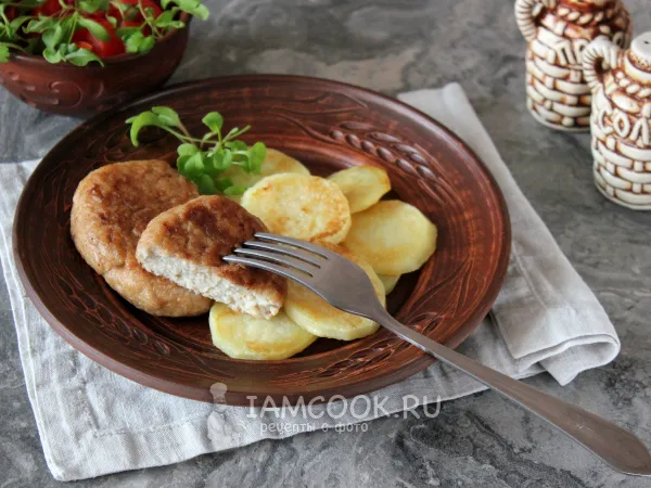 Фото блюда: Котлеты из щуки со сливочным маслом и медом