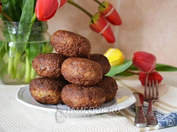 Фото блюда: Котлеты из утки
