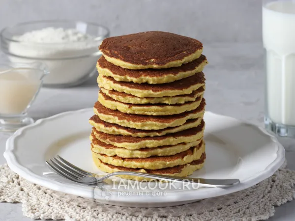 Фото блюда: Панкейки из кокосовой муки