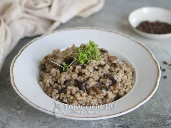 Фото блюда: Перловка сувид (су-вид)