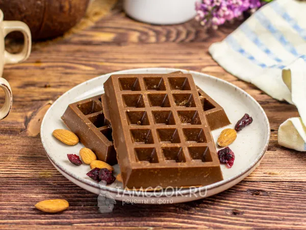 Фото блюда: Шоколад из кэроба и кокосового масла