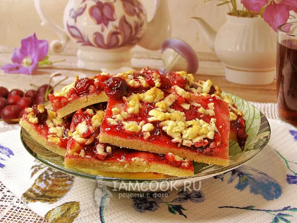 Фото блюда: Венское печенье с вишней