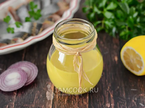 Фото блюда: Горчичный соус для селёдки