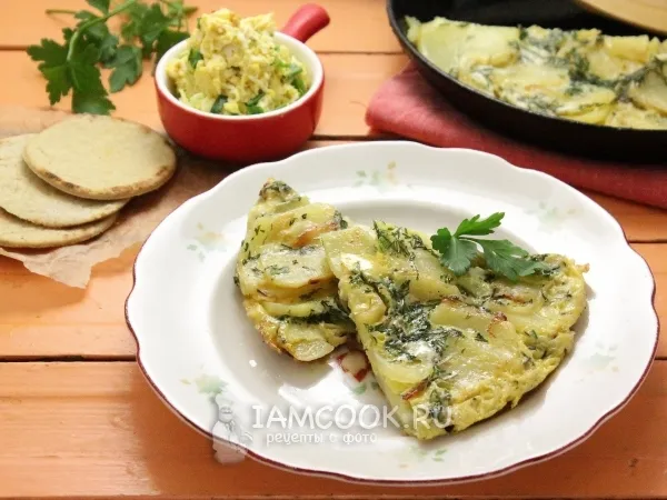 Фото блюда: Картофельная тортилья