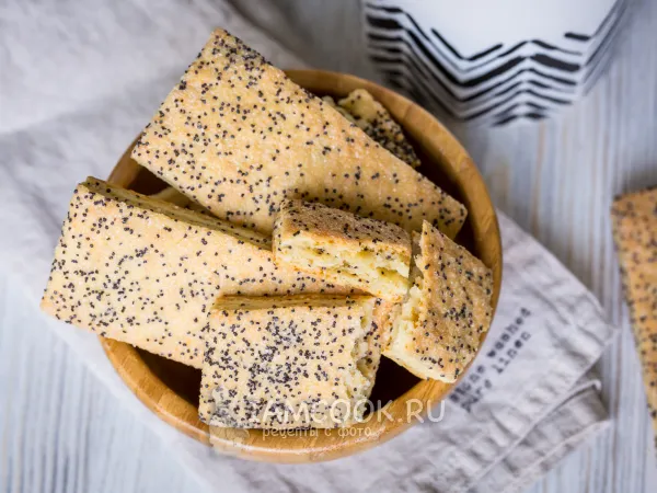 Фото блюда: Песочное печенье с маком