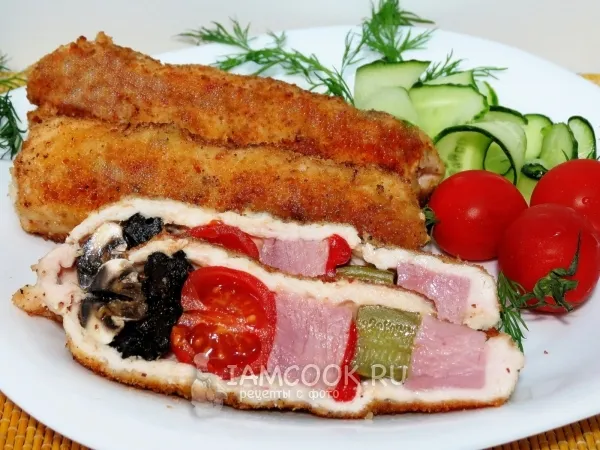 Фото блюда: Фаршированный шашлычок