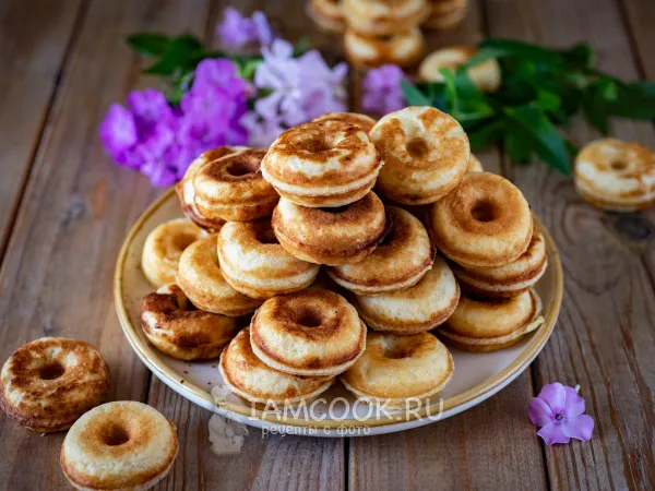 Фото блюда: Творожные пончики в мультипекаре