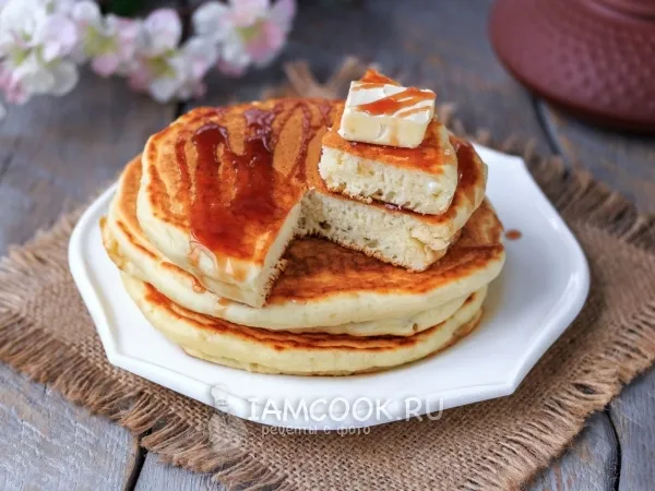 Фото блюда: Японские блинчики «Хотто Кээки»