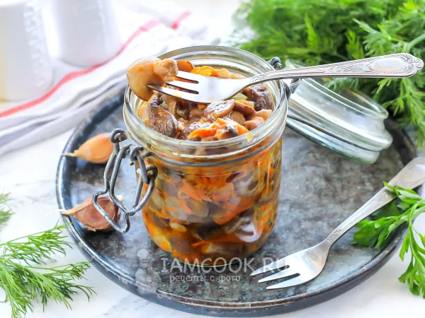 Фото блюда: Икра из маслят с морковью