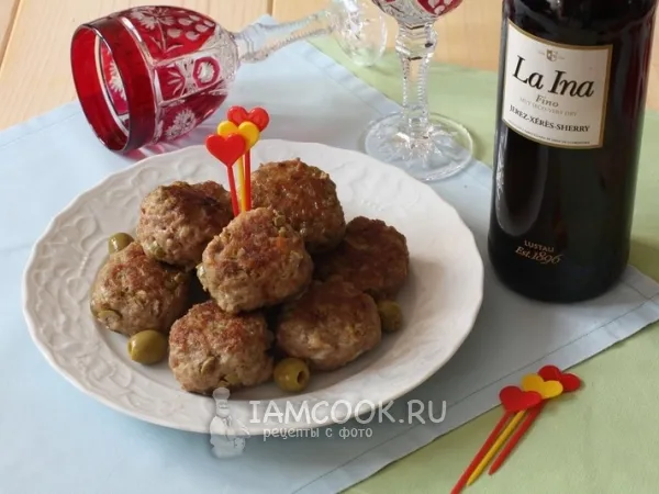 Фото блюда: Котлеты по-испански