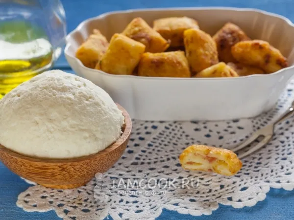 Фото блюда: Творожное тесто для жарки