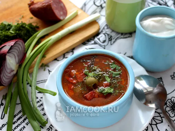 Фото блюда: Кето солянка