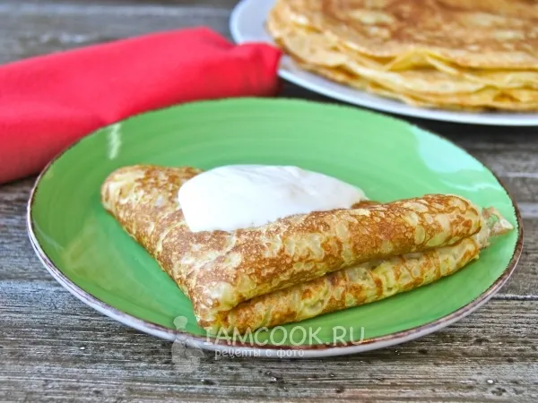 Фото блюда: Капустные блины