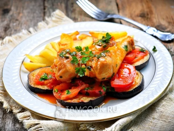 Фото блюда: Цыплята Мельбурн