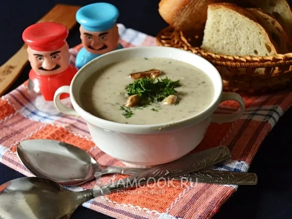 Фото блюда: Крем-суп из белых грибов
