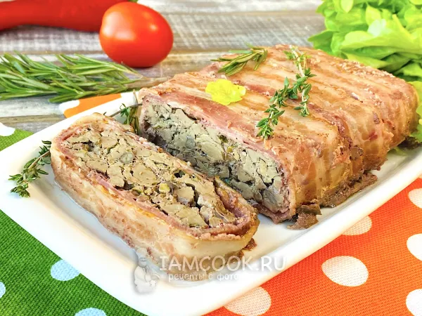 Фото блюда: Террин из куриной печени