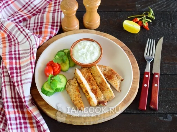 Фото блюда: Отбивные из свинины на сковороде без панировки