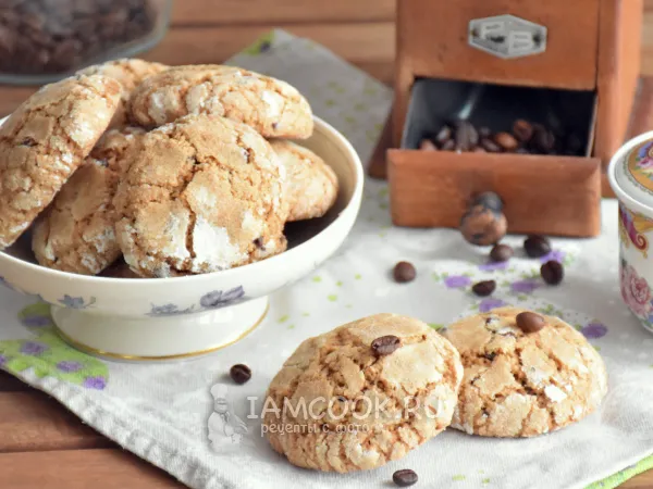 Фото блюда: Кофейное печенье с шоколадом