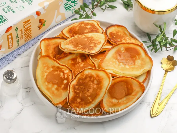 Фото блюда: Оладьи на миндальном молоке