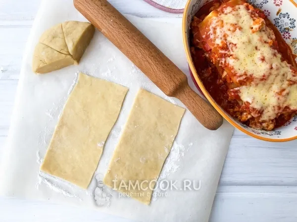 Фото блюда: Тесто для лазаньи