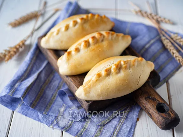 Фото блюда: Пирожки с гречкой и яйцом