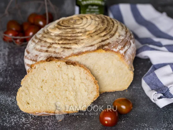 Фото блюда: Пшеничный хлеб на кефире в духовке