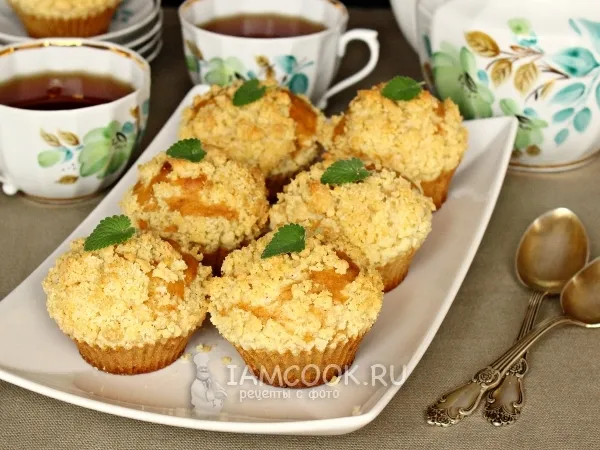 Фото блюда: Маффины на молоке