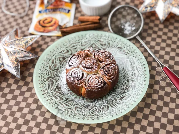 Фото блюда: Творожная булочка Синабон (Синнабон)