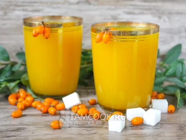 Фото блюда: Кисель из облепихи