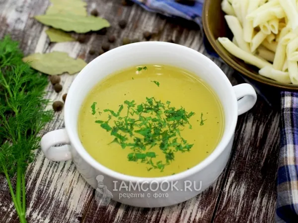 Фото блюда: Говяжий бульон