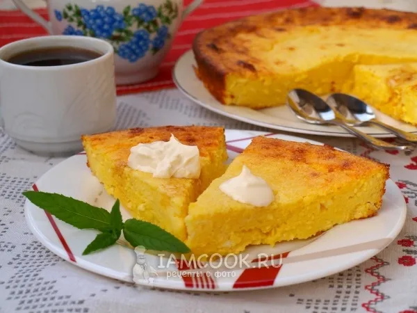 Фото блюда: Творожник в духовке