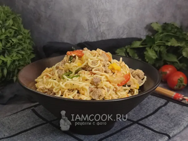 Фото блюда: Жареный рамен