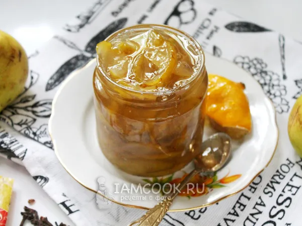 Фото блюда: Варенье из неспелых груш на зиму (простой рецепт)