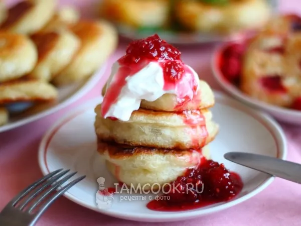 Фото блюда: Оладьи без яиц на воде