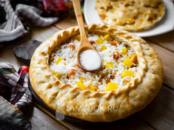 Фото блюда: Кабак бэлеше (бэлиш с тыквой)