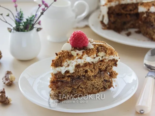 Фото блюда: Финиковый торт