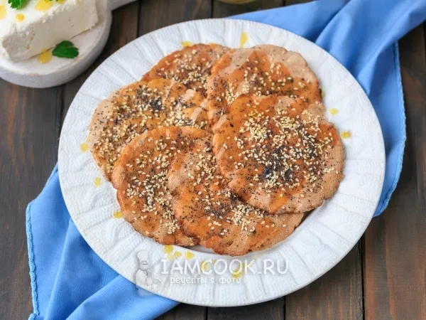 Фото блюда: Кукурузные лепёшки в духовке