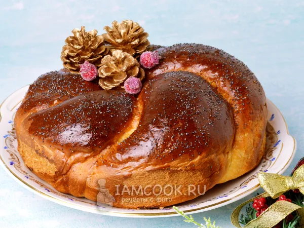 Фото блюда: Рождественский калач