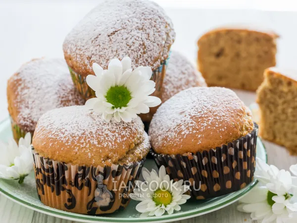 Фото блюда: Кофейные кексы на скорую руку