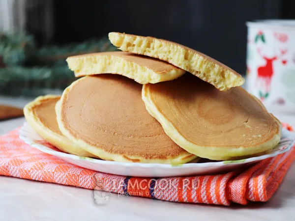 Фото блюда: Панкейки за 5 минут