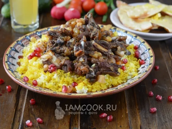 Фото блюда: Каурма-плов (азербайджанская кухня)