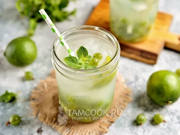 Фото блюда: Мохито из крыжовника