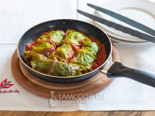 Фото блюда: Голубцы из мангольда