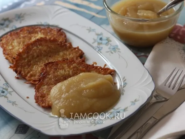 Фото блюда: Драники по-немецки