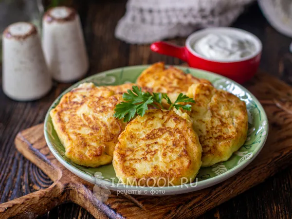 Фото блюда: Ленивые пирожки из картофельного пюре