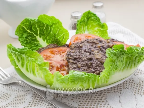 Фото блюда: Котлеты печеночные в духовке